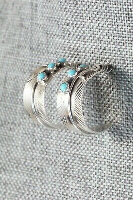 Turquoise & Sterling Silver Earrings - Byron Begay