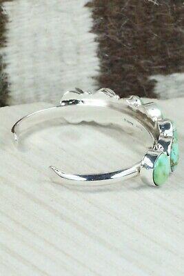 Turquoise & Sterling Silver Bracelet - Thomas Yazzie - High Lonesome Trading