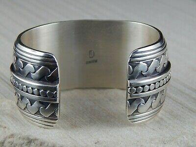 Bracelet - Sterling Silver - Raymond Delgarito - Navajo - Native American - High Lonesome Trading