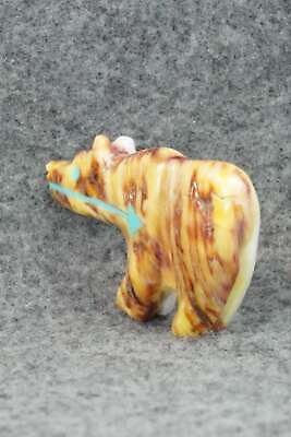 Bear Zuni Fetish Carving - Andres Quandelacy