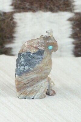 Owl Zuni Fetish Carving - Dana Malani