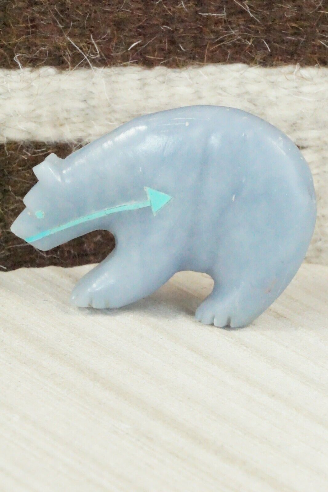 Bear Zuni Fetish Carving - Andres Quandelacy