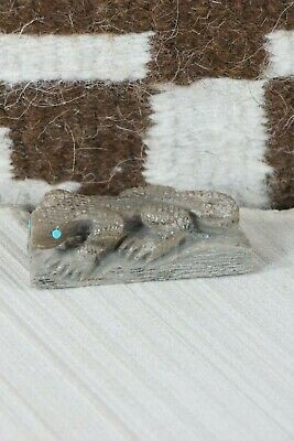 Lizard Zuni Fetish Carving - Theo Natewa - High Lonesome Trading