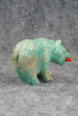 Bear Zuni Fetish Carving - Andres Quandelacy