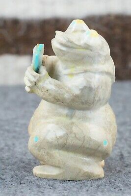 Frog Zuni Fetish Carving - Freddie Leekya