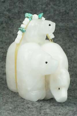 Bear Zuni Fetish Carving - Ed Lementino