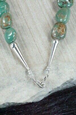 Turquoise & Sterling Silver Necklace - Louise Joe - High Lonesome Trading