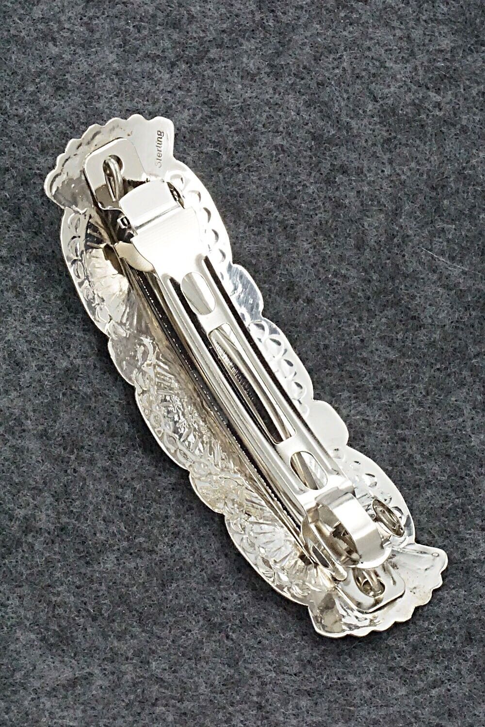 Sterling Silver Hair Barrette - Arlene Soce