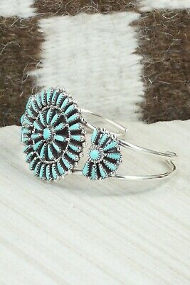 Turquoise & Sterling Silver Bracelet - Judy Wallace