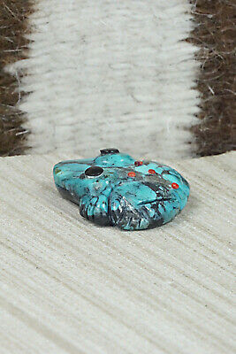 Frog Zuni Fetish Carving - Reynold Lunasee