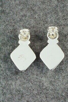 Onyx & Sterling Silver Earrings - Genevieve Francisco