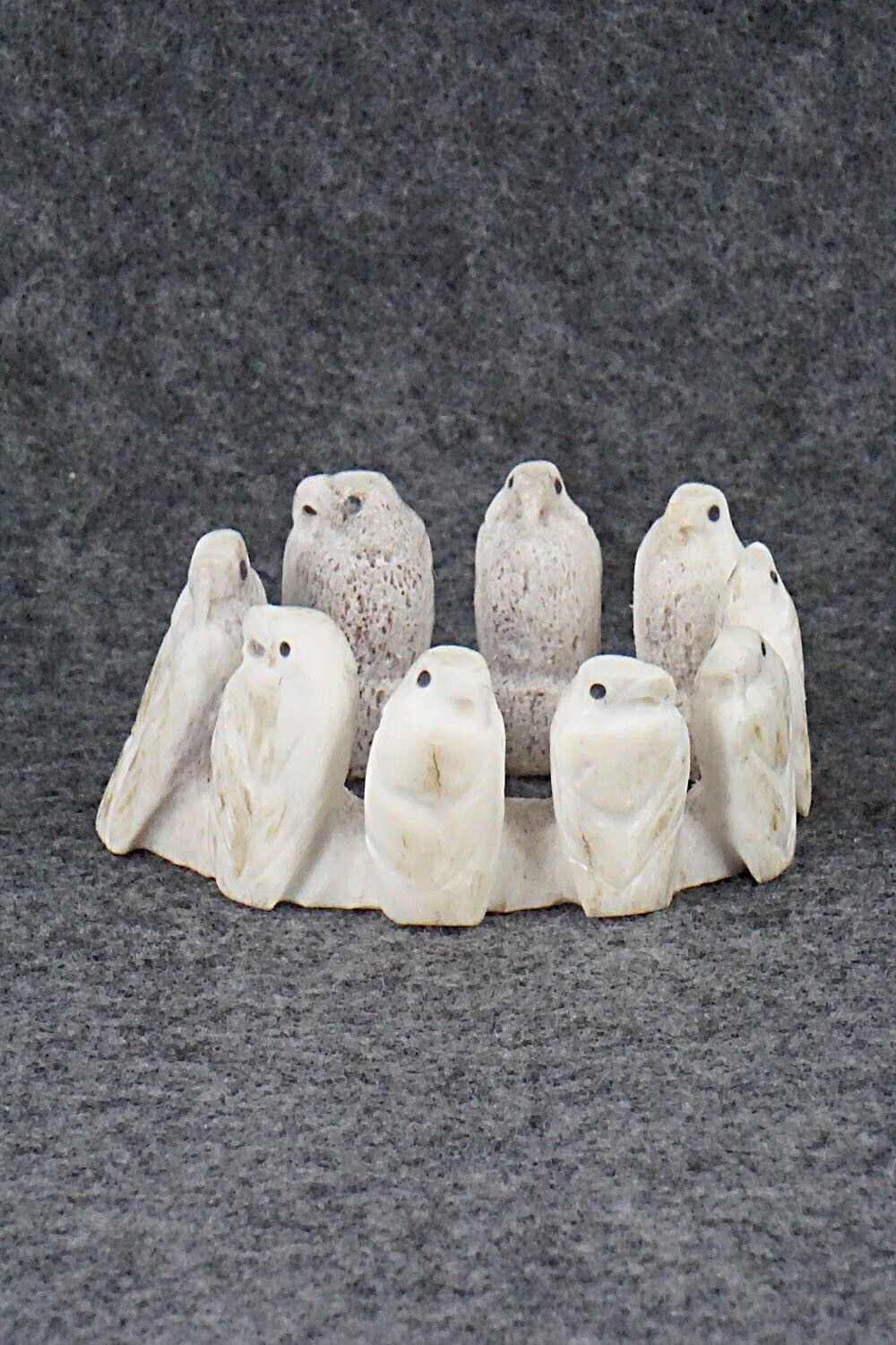 Eagle Zuni Fetish Carving - Maxx Laate