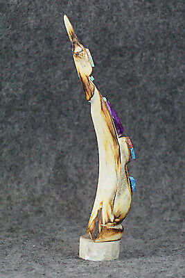 Corn Maiden Zuni Fetish Carving - Roger Shebola