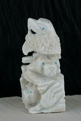 Multi- Directional Zuni Fetish Carving - Jerrold Lahaleon - High Lonesome Trading