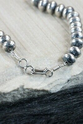 Navajo Sterling Silver Pearl Necklace - Jan Mariano
