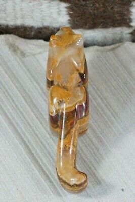 Mountain Lion Zuni Fetish Carving - Rosella Soseeah - High Lonesome Trading