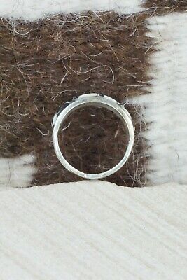 White Buffalo & Sterling Silver Ring - Gloria Waseta - Size 5.5