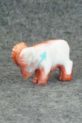 Ram Zuni Fetish Carving - Andres Quandelacy