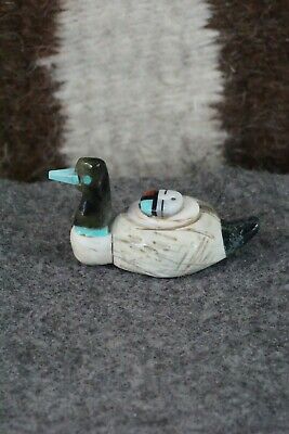 Duck Zuni Fetish Carving - Darrin Boone