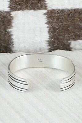 Navajo Sterling Silver Bracelet - Bruce Morgan