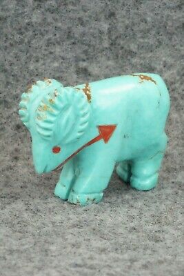 Ram Zuni Fetish Carving - Andres Quandelacy