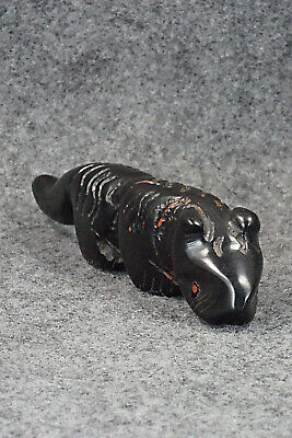 Mountain Lion Zuni Fetish Carving - Justin Red Elk