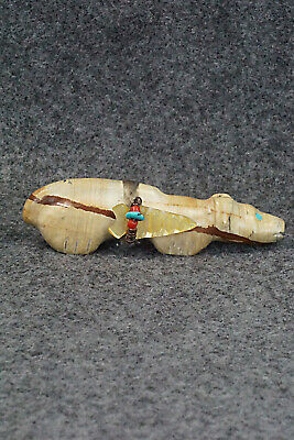 Mountain Lion Zuni Fetish Carving - Peter Gasper