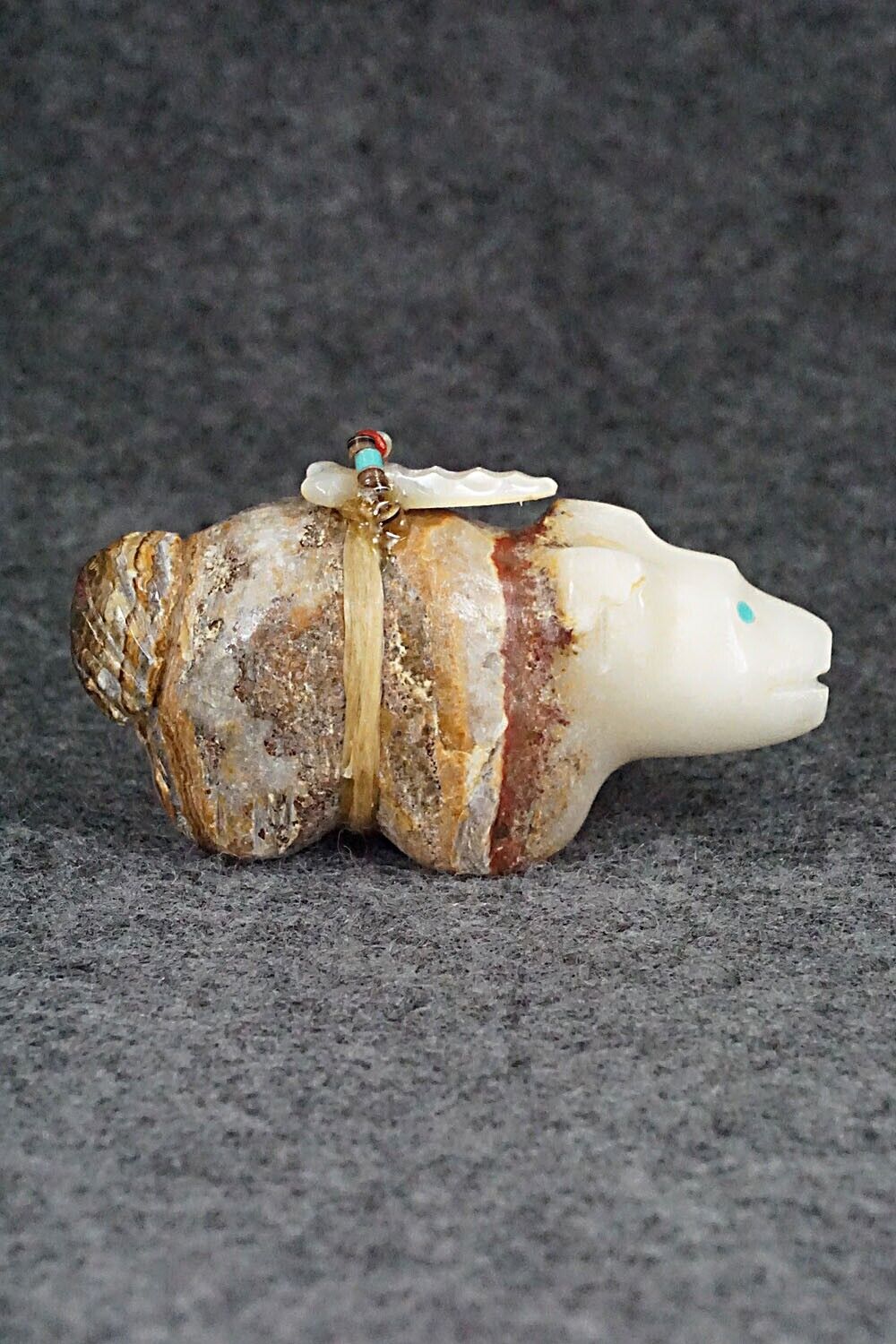 Bear Zuni Fetish Carving - Peter Gasper