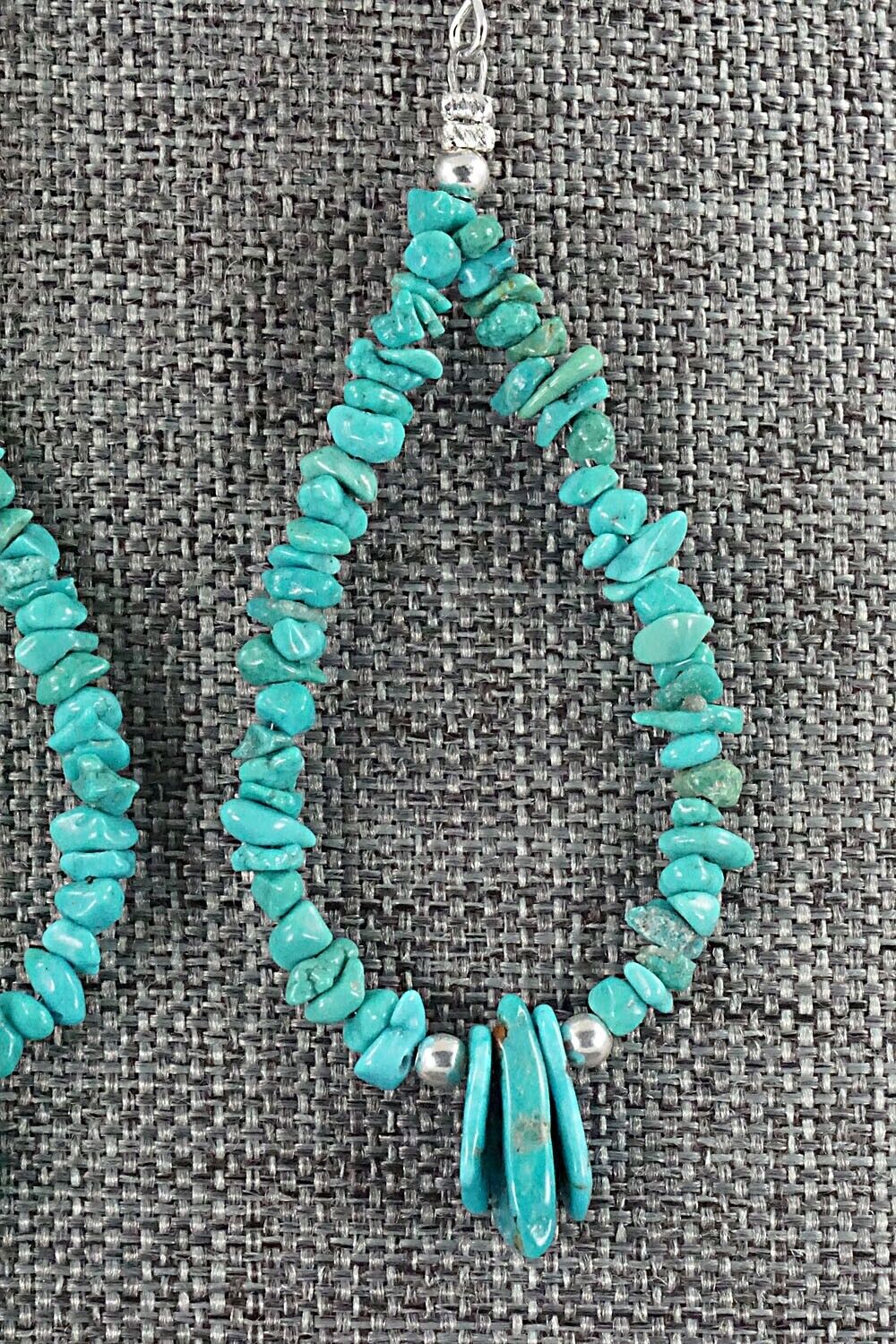 Turquoise & Sterling Silver Earrings - Tammy Nolcot