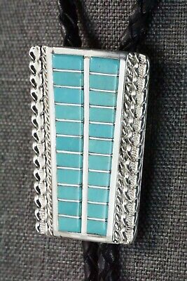 Turquoise & Sterling Silver Bolo Tie - Jessica Chavez