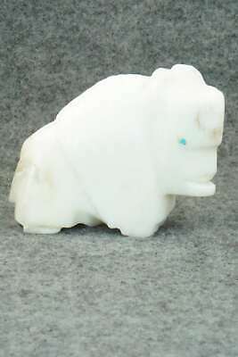 Buffalo Zuni Fetish Carving - Gilbert Lonjose