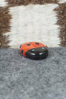 Lady Bug Zuni Fetish Carving - Reynold Lunasee