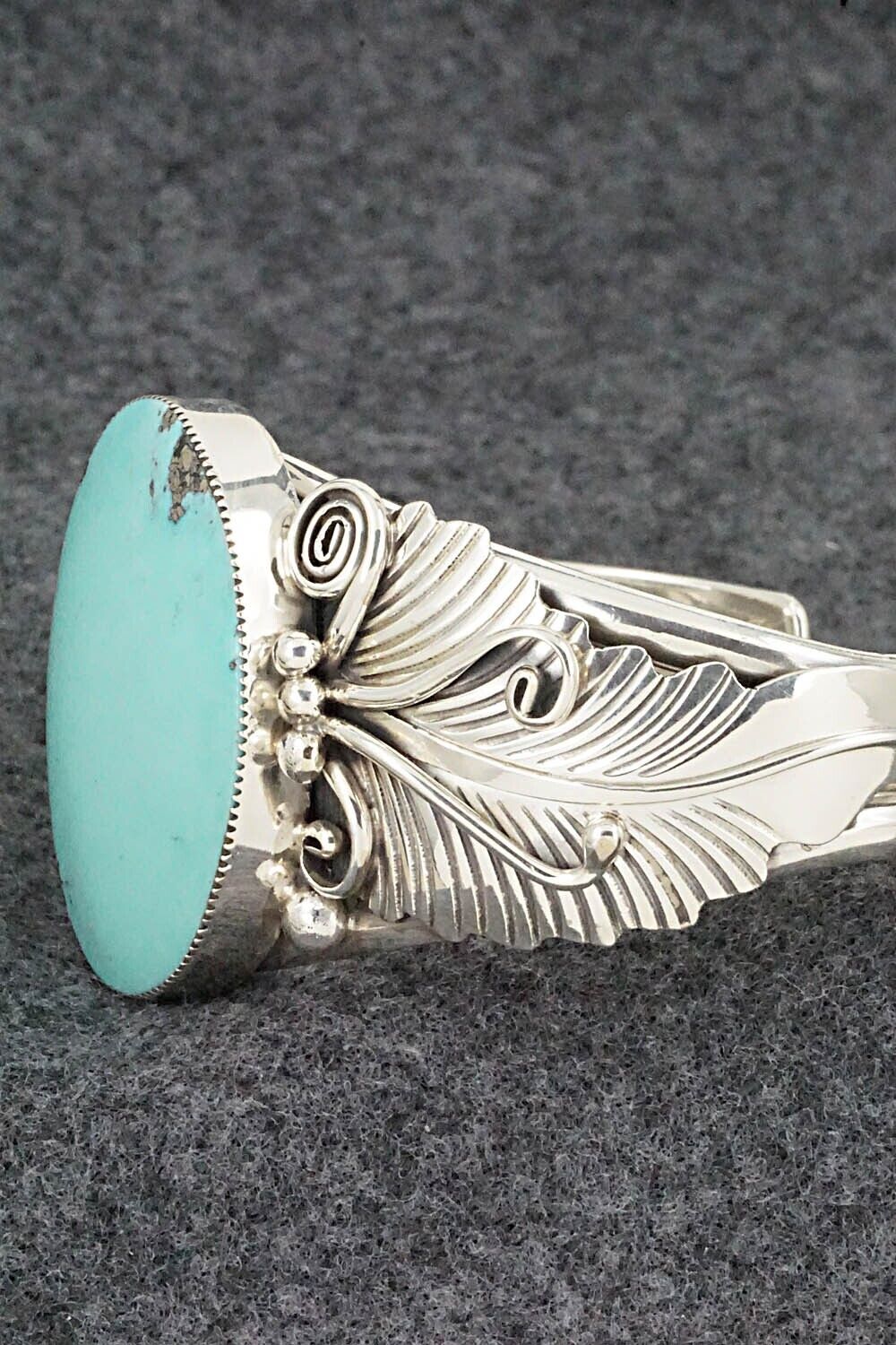 Turquoise & Sterling Silver Bracelet - Gilbert Smith