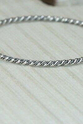 Sterling Silver Bangle - Elaine Tahe