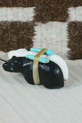 Bear Zuni Fetish Carving - Herbert Halate - High Lonesome Trading