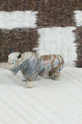 Buffalo Zuni Fetish Carving - Fenton Luna