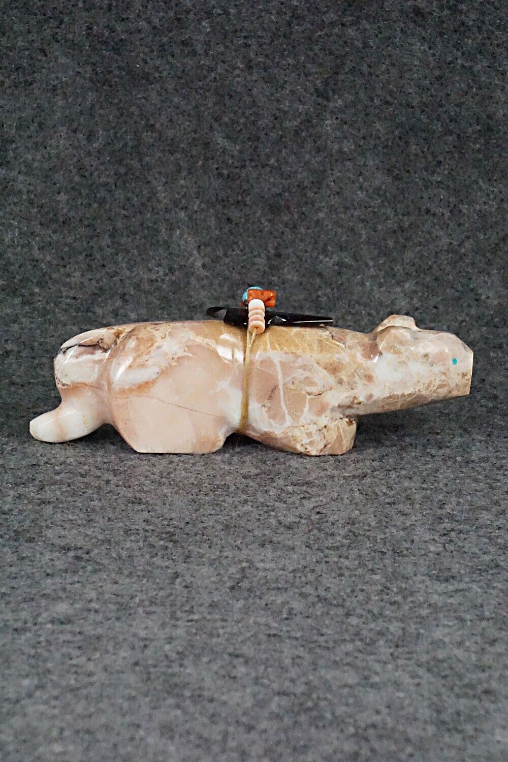 Mountain Lion Zuni Fetish Carving - Kyle Mahooty