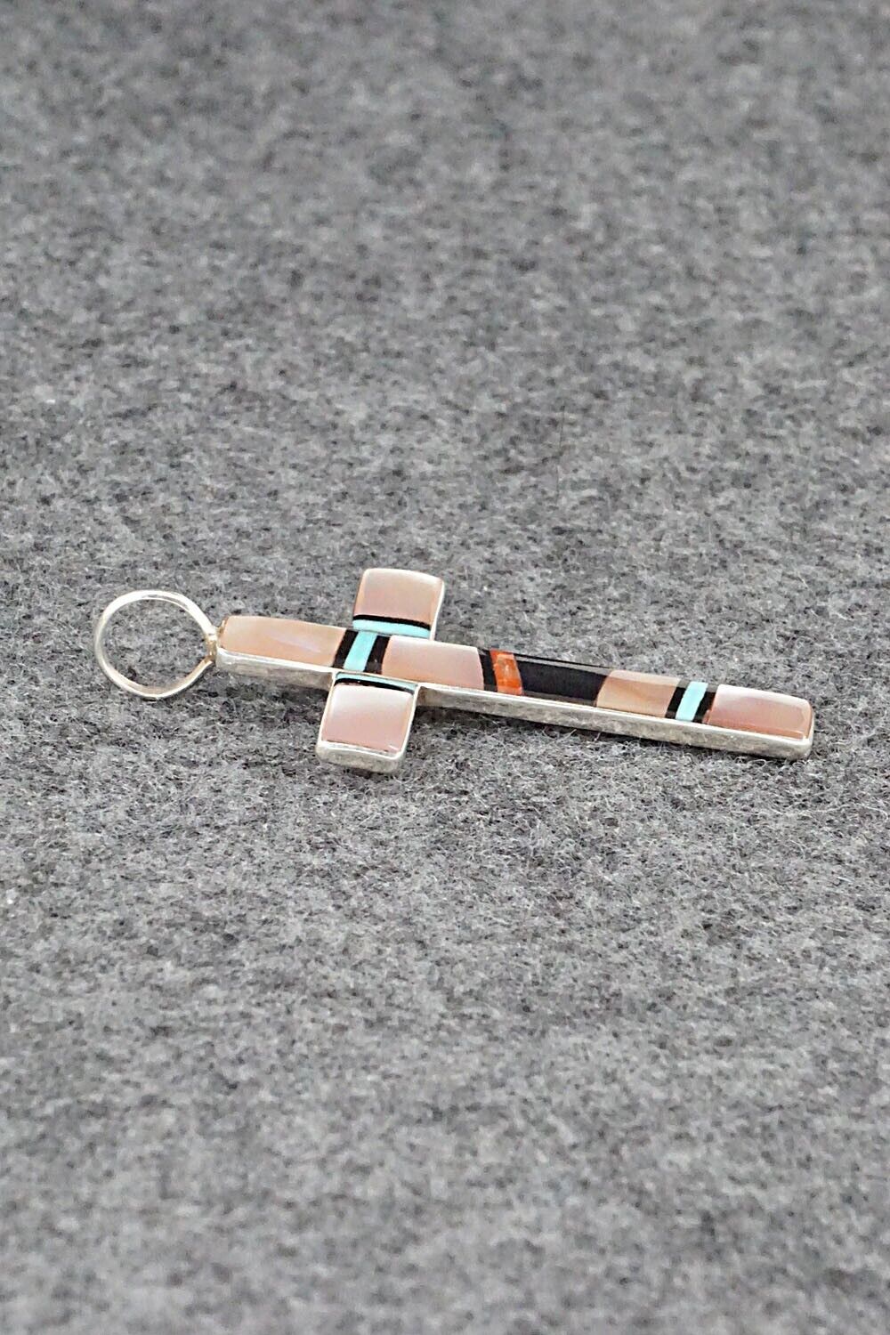 Multi Stone & Sterling Silver Pendant - Bobby Sanchez
