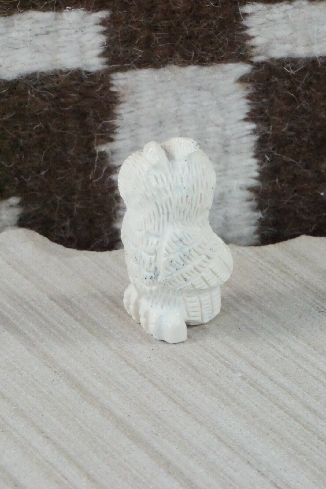 Owl Zuni Fetish Carving - Christine Banteah