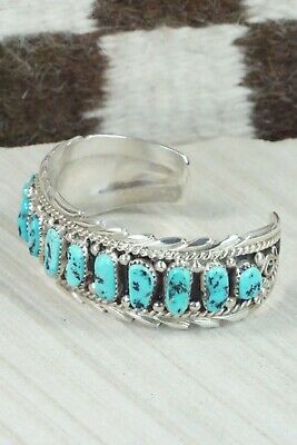 Turquoise & Sterling Silver Bracelet - Anthony Brown