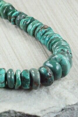 Turquoise & Sterling Silver Necklace - Navajo