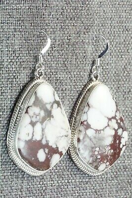 Wild Horse & Sterling Silver Earrings - Annie Spencer