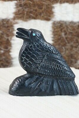 Crow Zuni Fetish Carving - Derrick Kaamasee