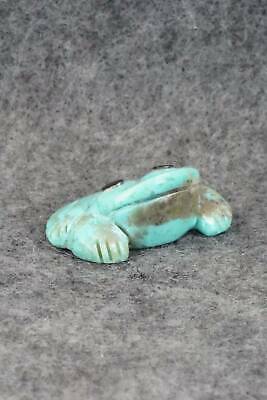 Frog Zuni Fetish Carving - Reynold Lunasee