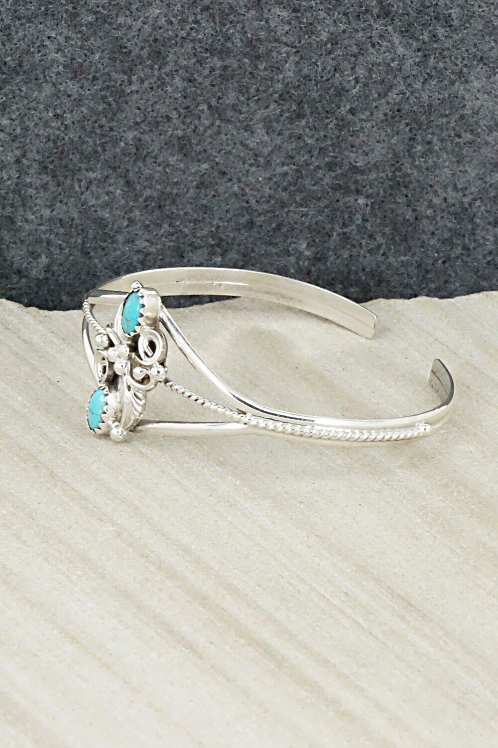 Turquoise & Sterling Silver Bracelet - William Begay