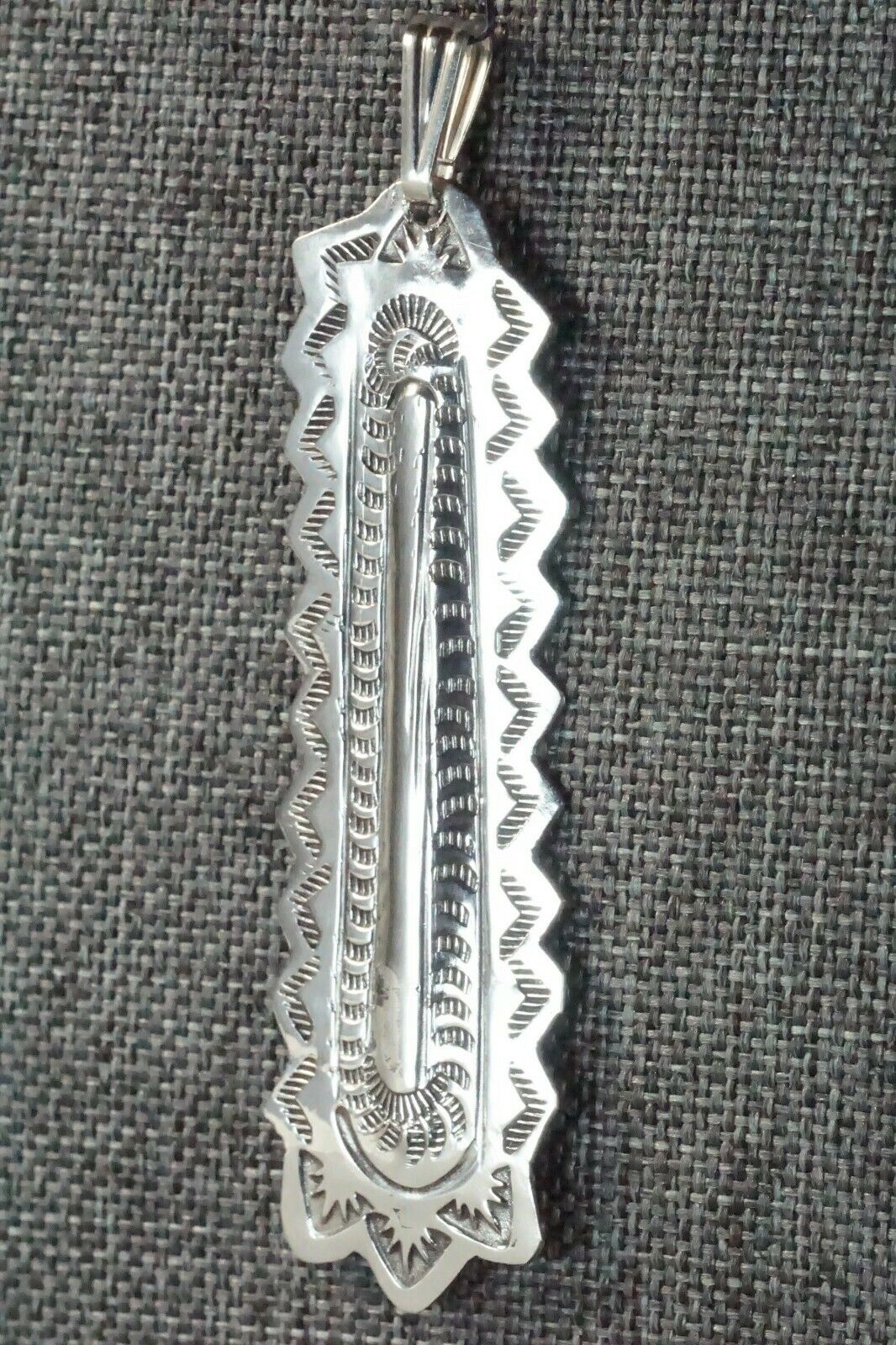 Sterling Silver Pendant - Native American