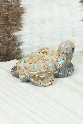 Turtle Zuni Fetish Carving - Carl Etsate