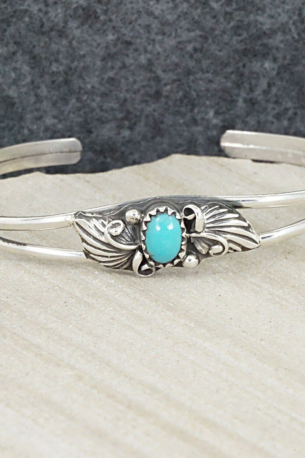 Turquoise & Sterling Silver Bracelet - Judy Largo