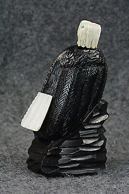 Bald Eagle Zuni Fetish Carving - Mike Tucson