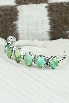 Turquoise & Sterling Silver Bracelet - Thomas Yazzie - High Lonesome Trading